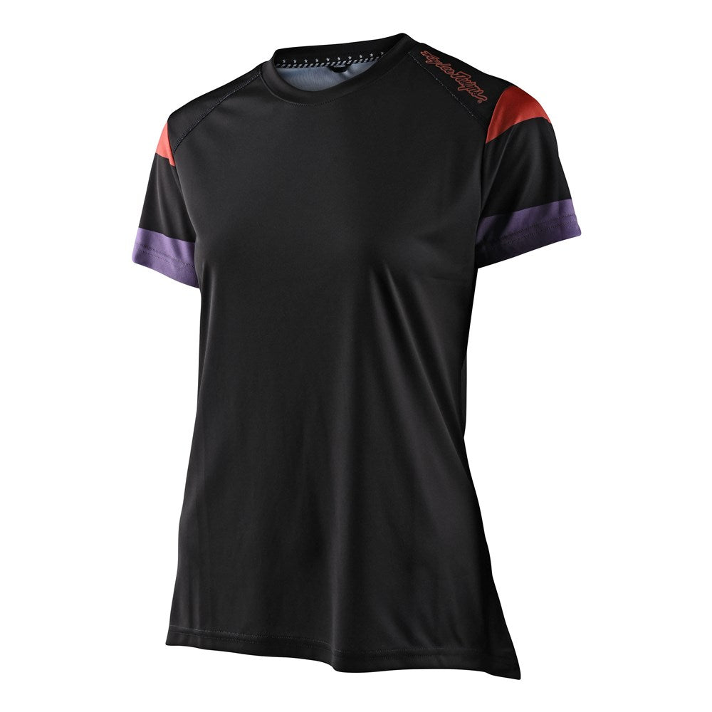 Tld Wmns Lilium Ss Jersey Rugby Black W-Xlg - Ultimate Cycles Nowra
