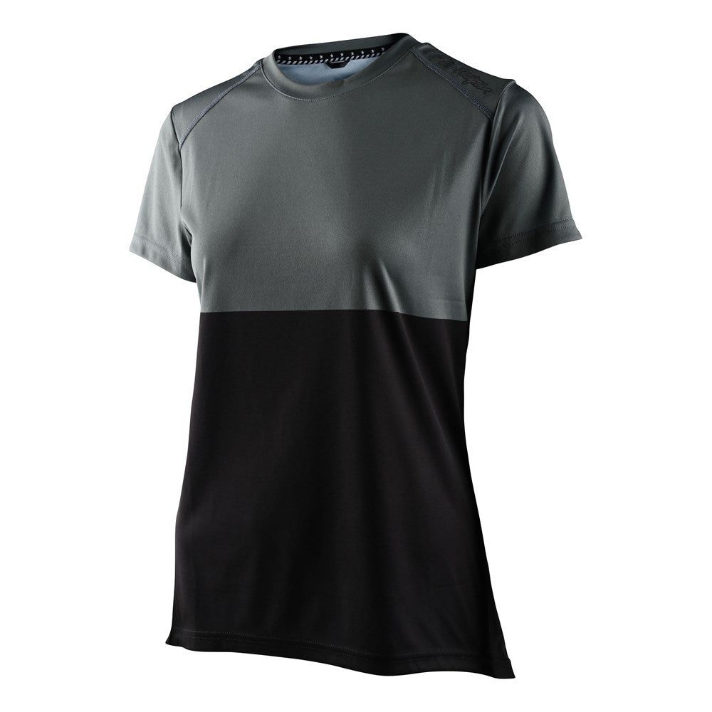 Tld Wmns Lilium Ss Jersey Block Green / Black W-Sml - Ultimate Cycles Nowra