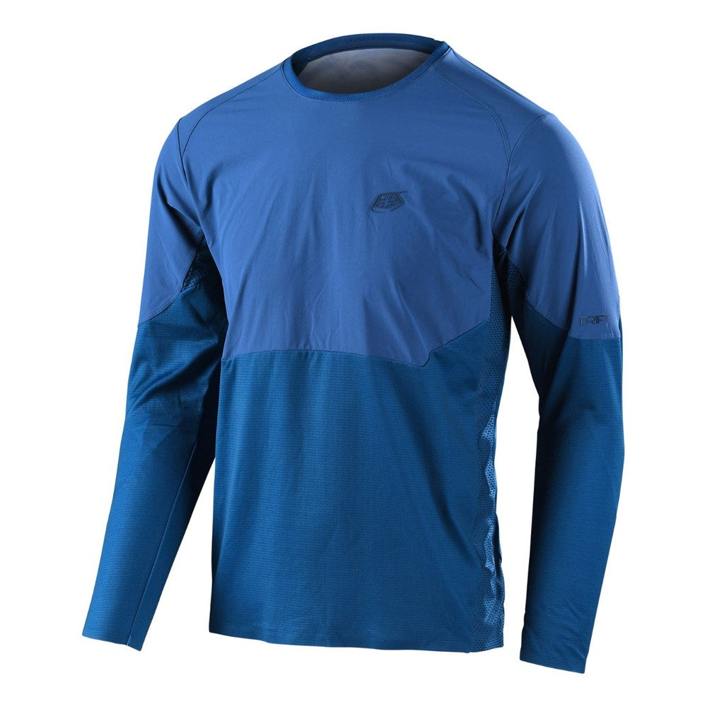 Tld Drift Ls Jersey Dark Slate Blue 2Xl - Ultimate Cycles Nowra