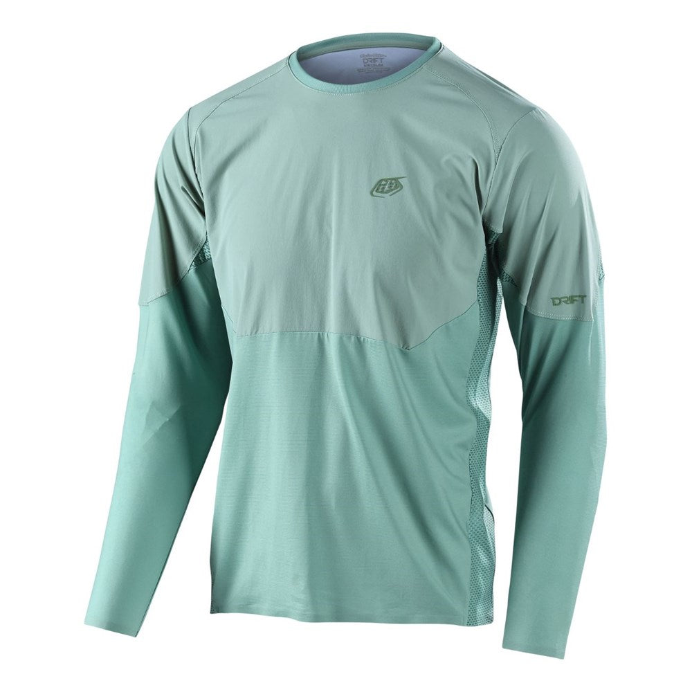Tld Drift Ls Jersey Glass Green Xlg - Ultimate Cycles Nowra