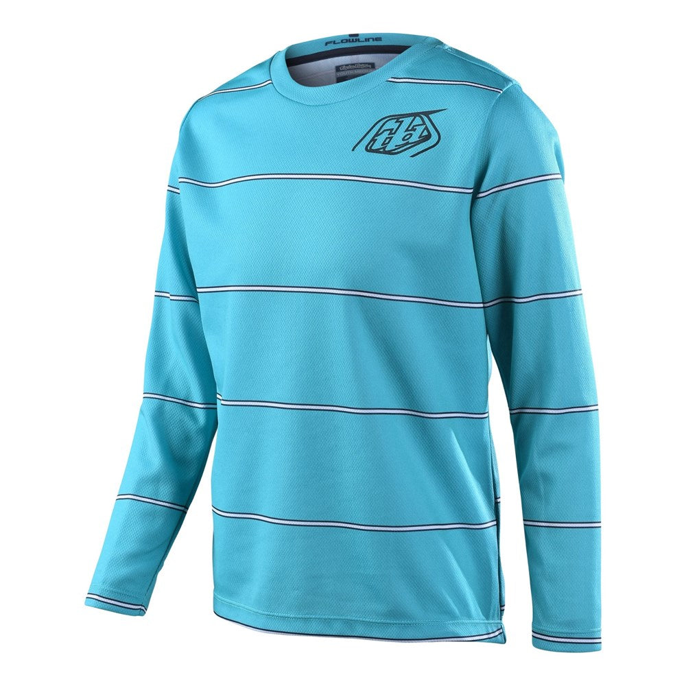 Tld 24.1 Flowline Ls Yth Jersey Revert Ivy Y-Lge - Ultimate Cycles Nowra