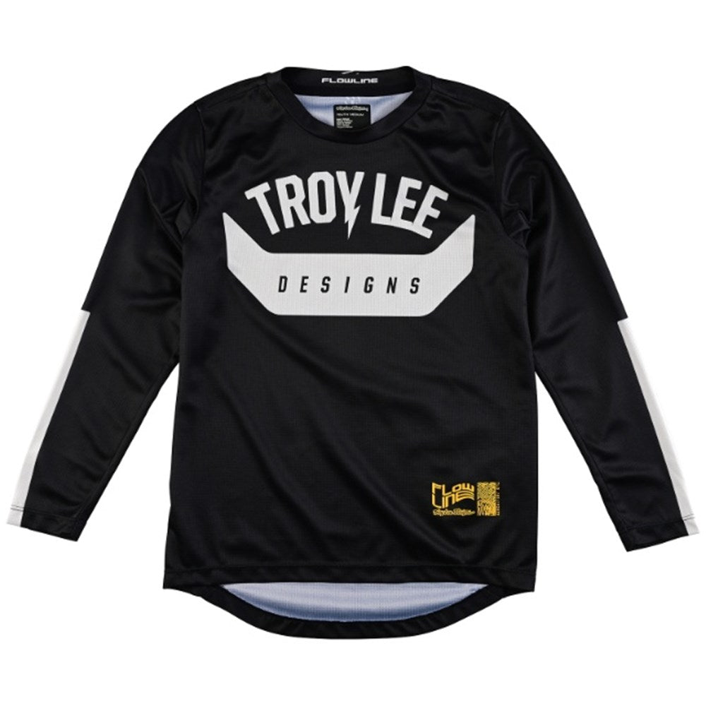 Tld 24.1 Flowline Ls Yth Aircore Black Y-Xlg - Ultimate Cycles Nowra