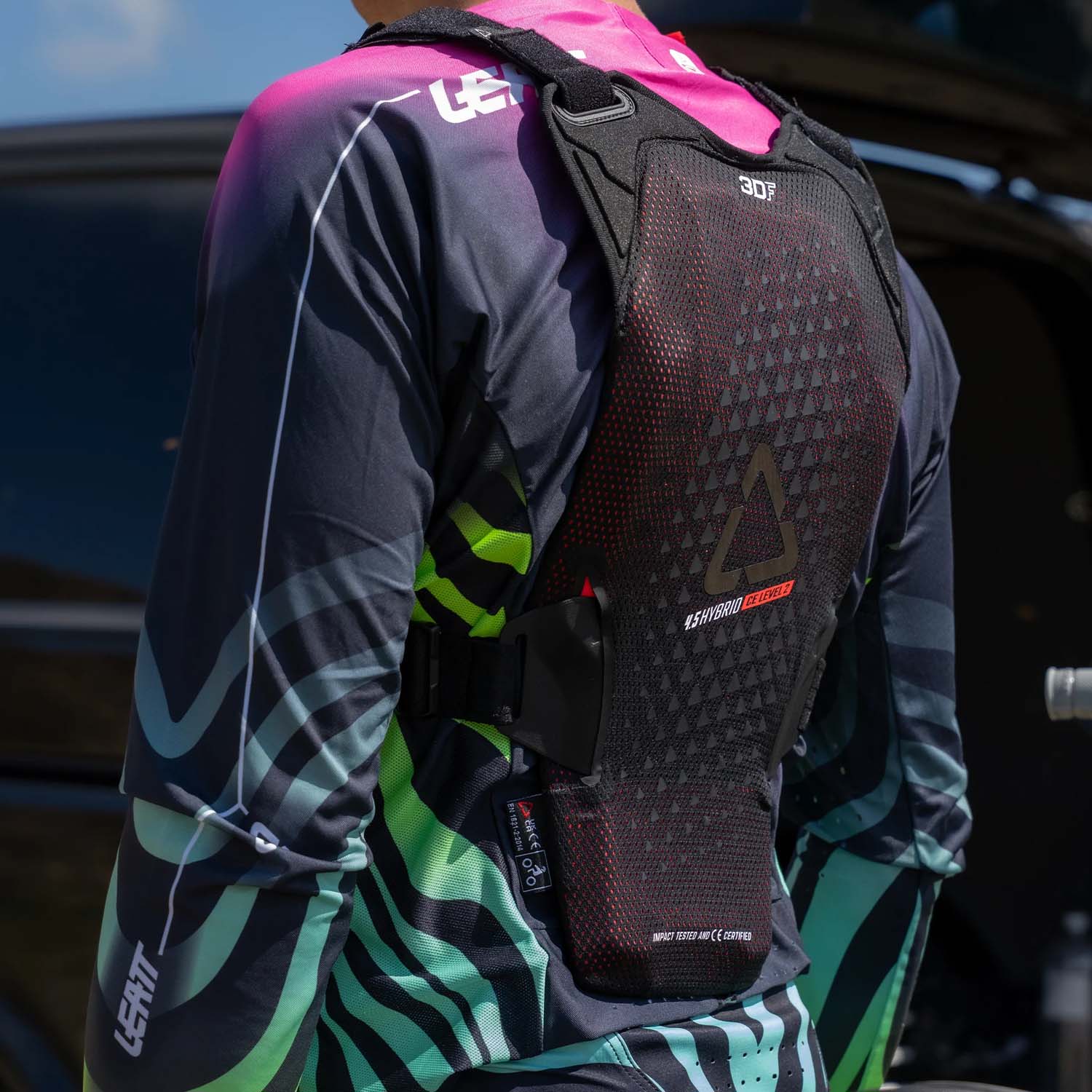 Leatt Chest Protector 4.5 Hybrid Black