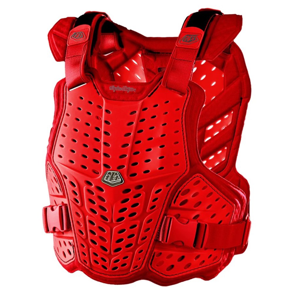 Tld 24.2 Rockfight Yth Chest Protector Red Youth Y-Osfm - Ultimate Cycles Nowra