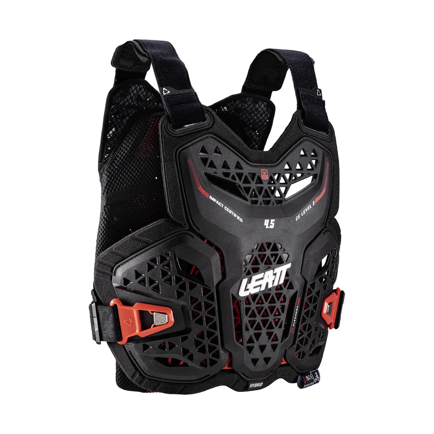 Leatt Chest Protector 4.5 Hybrid Junior Black - Ultimate Cycles Nowra