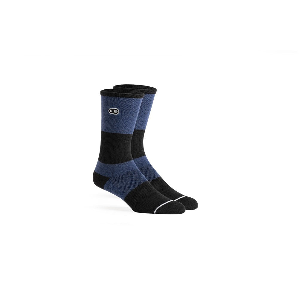 Crankbrothers Sock Icon Mtb Casual Navy / Black Sml / Med - Ultimate Cycles Nowra