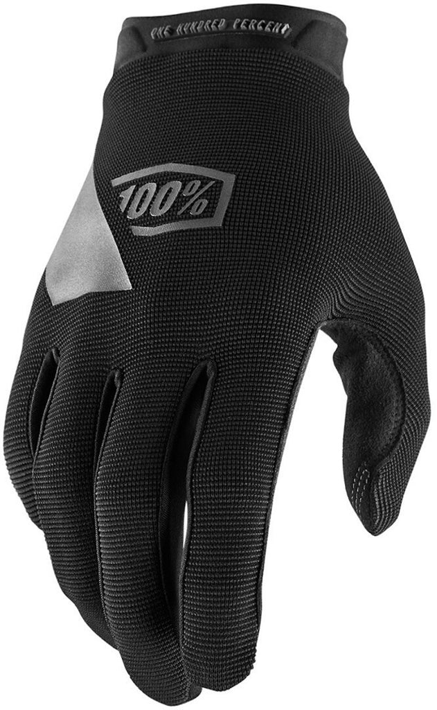 100% Ridecamp Gloves Black - Ultimate Cycles Nowra
