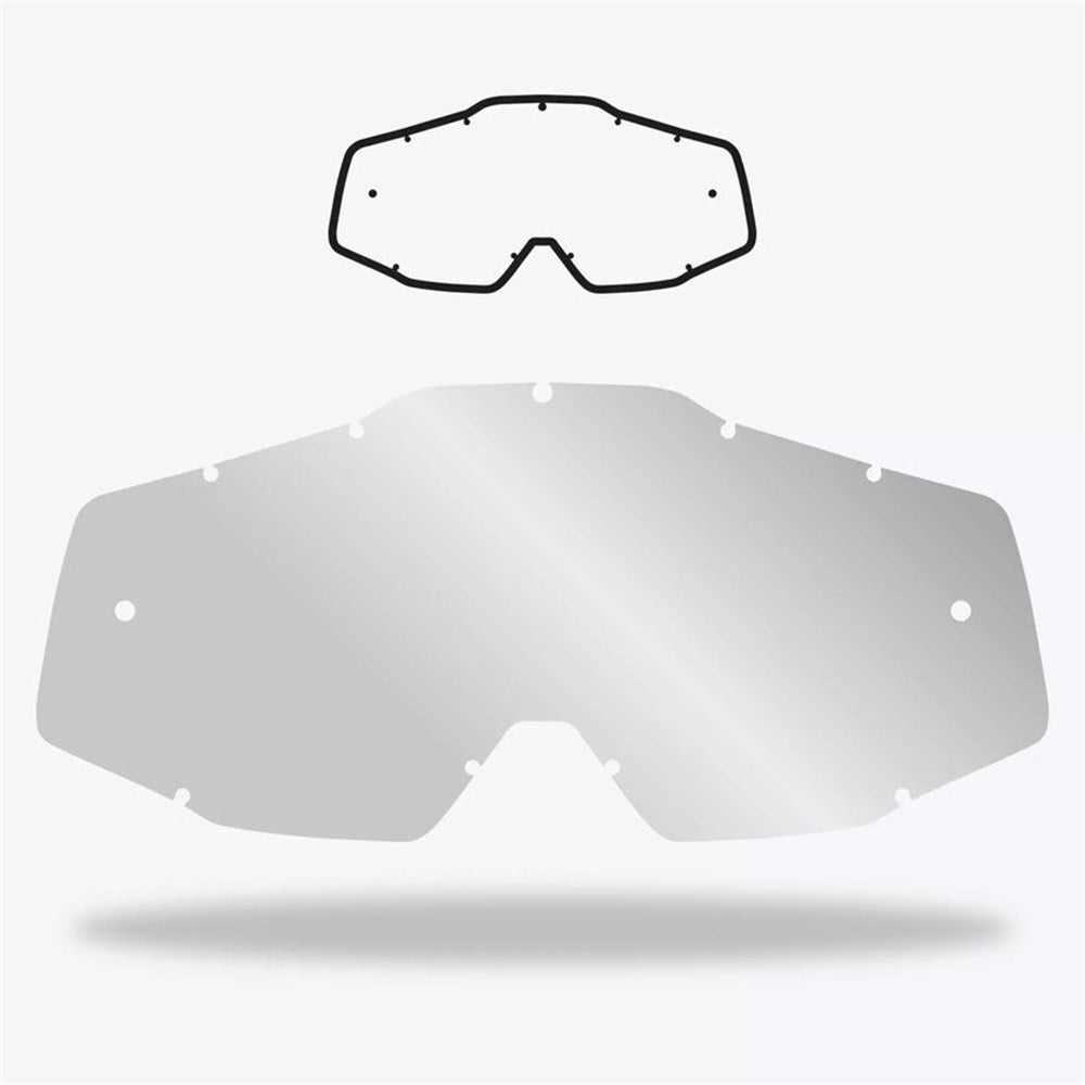 Armor Vision Impact Lens 100% Gen1 Tear Off Clear - Ultimate Cycles Nowra