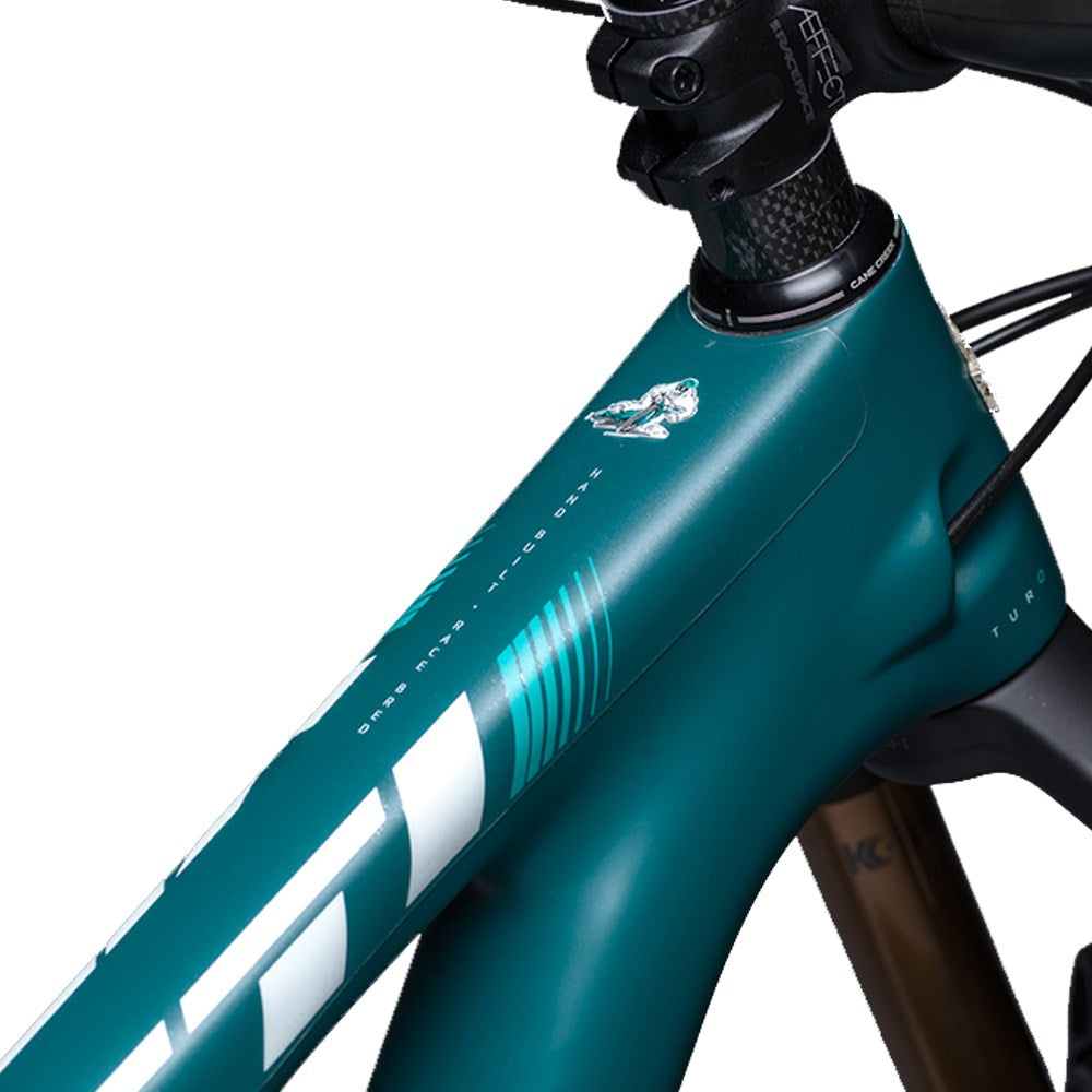 Dyedbro Frame Protection Wrap Clear Matte Black Logo - Ultimate Cycles Nowra