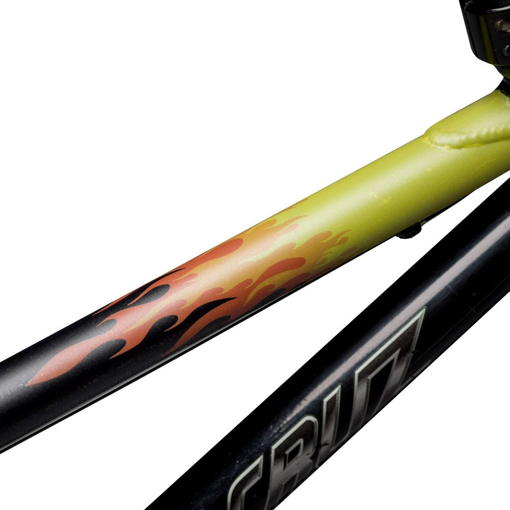 Dyedbro Frame Protection Wrap Flames - Ultimate Cycles Nowra