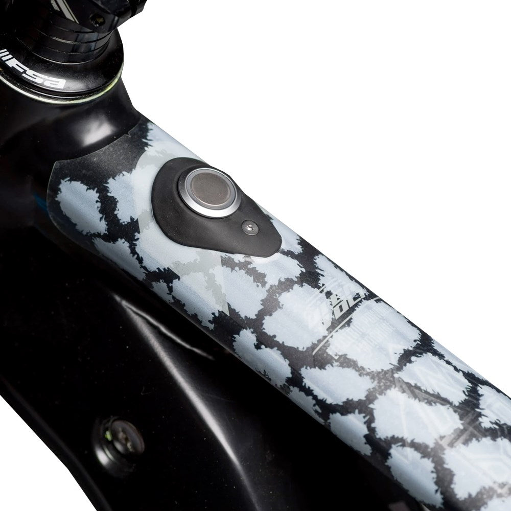 Dyedbro Frame Protection Wrap K Mack Animal Print White - Ultimate Cycles Nowra