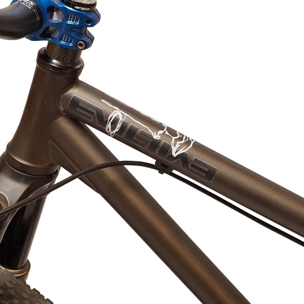 Dyedbro Frame Protection Wrap 3Dumb Double Face White - Ultimate Cycles Nowra