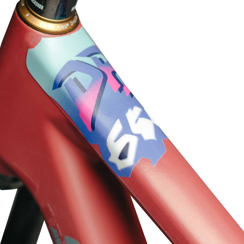 Dyedbro Frame Protection Wrap Db650 Blue - Ultimate Cycles Nowra