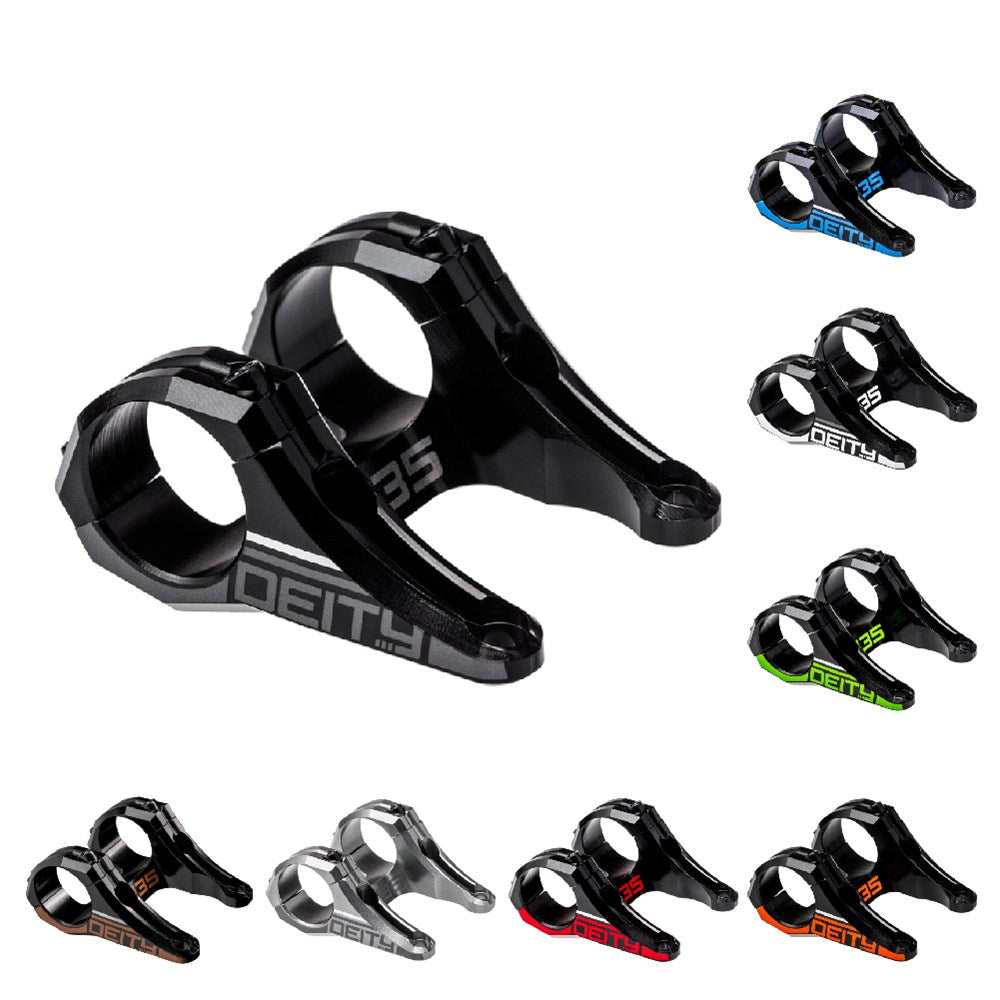 Deity Stem Intake 35 Direct Mount 50Mm 35Mm Black - Ultimate Cycles Nowra