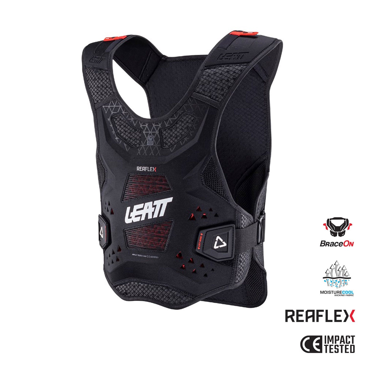 Leatt ReaFlex Chest Protector Black