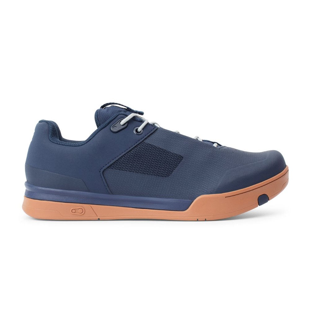 Crankbrothers Mallet Lace Clip-In Shoe Navy / Silver Us 7 Eu 39.5 - Ultimate Cycles Nowra