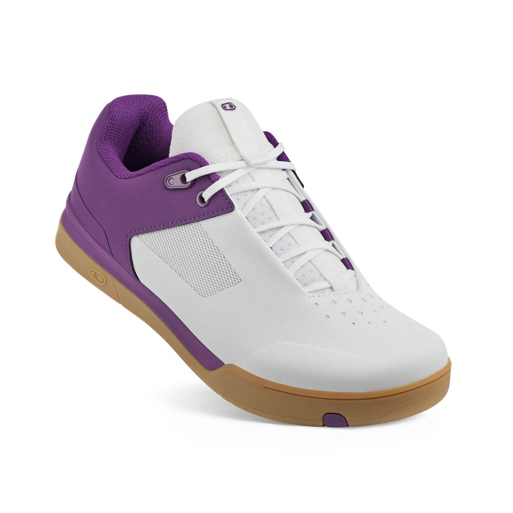Crankbrothers Mallet Lace Bk Le Clip-In Shoe White / Purple Us 10 Eu 43.5 - Ultimate Cycles Nowra