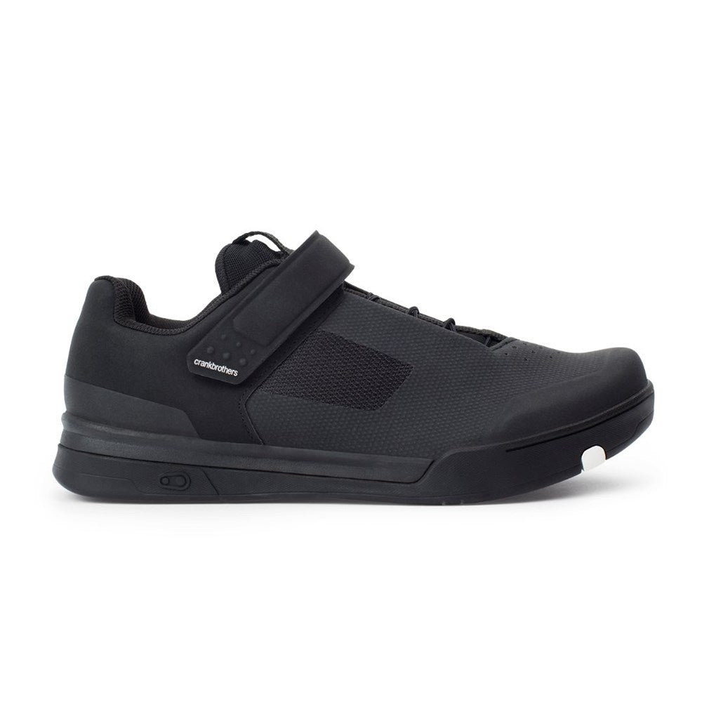 Crankbrothers Mallet Speedlace Clip-In Shoe Black / White Us 7 Eu 39.5 - Ultimate Cycles Nowra