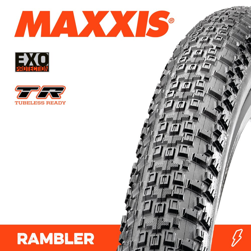 Maxxis Rambler 700 X 40C Exo Tr Fold 120Tpi - Ultimate Cycles Nowra