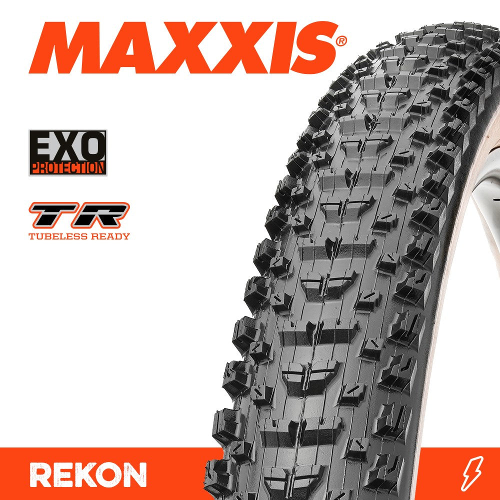 Maxxis Rekon 29 X 2.60 Exo Tr Tanwall Fold 60Tpi E-25 - Ultimate Cycles Nowra