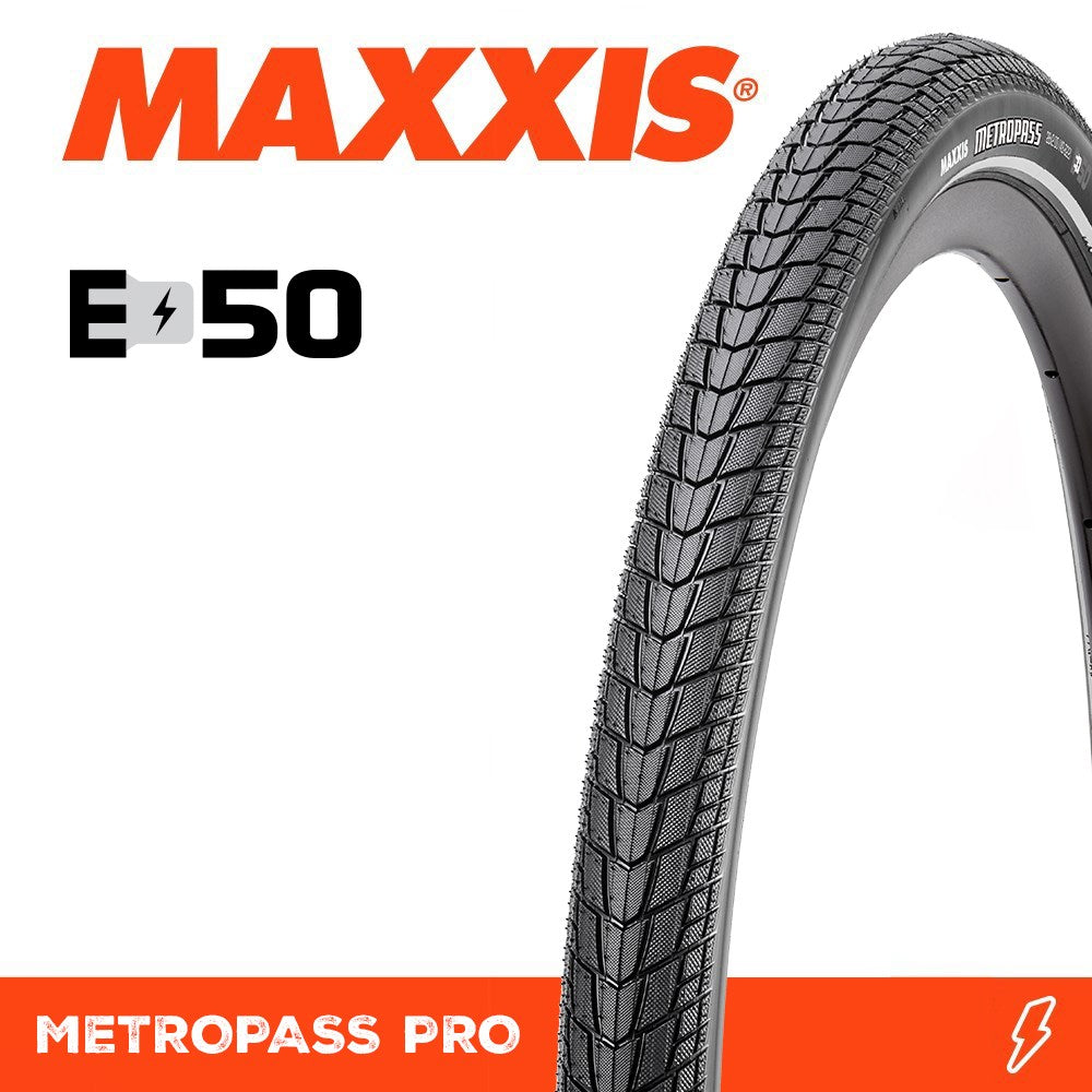 Maxxis Metropass Pro 28 X 2.0 4S Ri + Ref Wire 60X2Tpi E-50 - Ultimate Cycles Nowra