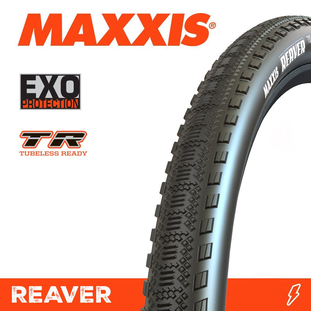 Maxxis Reaver 700 X 40C Exo Tr Fold 120Tpi - Ultimate Cycles Nowra
