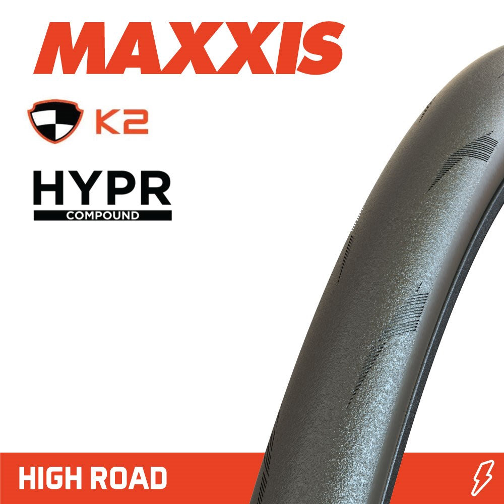 Maxxis High Road 700 X 25C Hypr K2 (New 2024) Fold 150Tpi - Ultimate Cycles Nowra