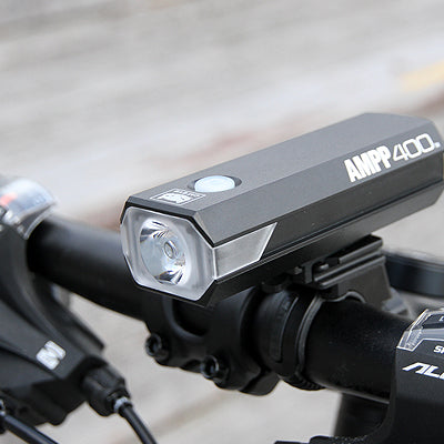 Cateye Front Light Ampp400 El84rc - Ultimate Cycles Nowra