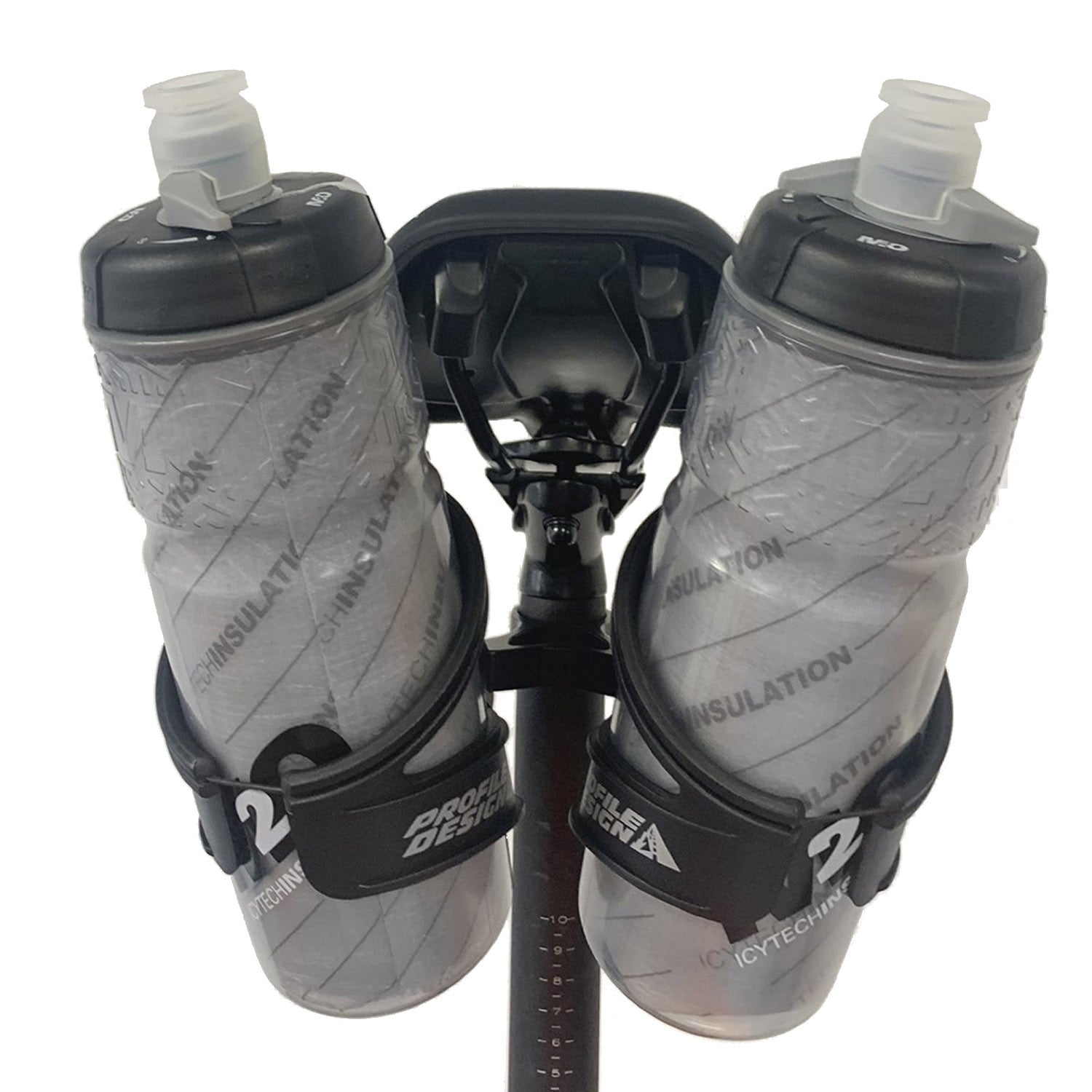 Profile Design Water Bottle Storage II - Large Black Bike Bottle Cage Storage
