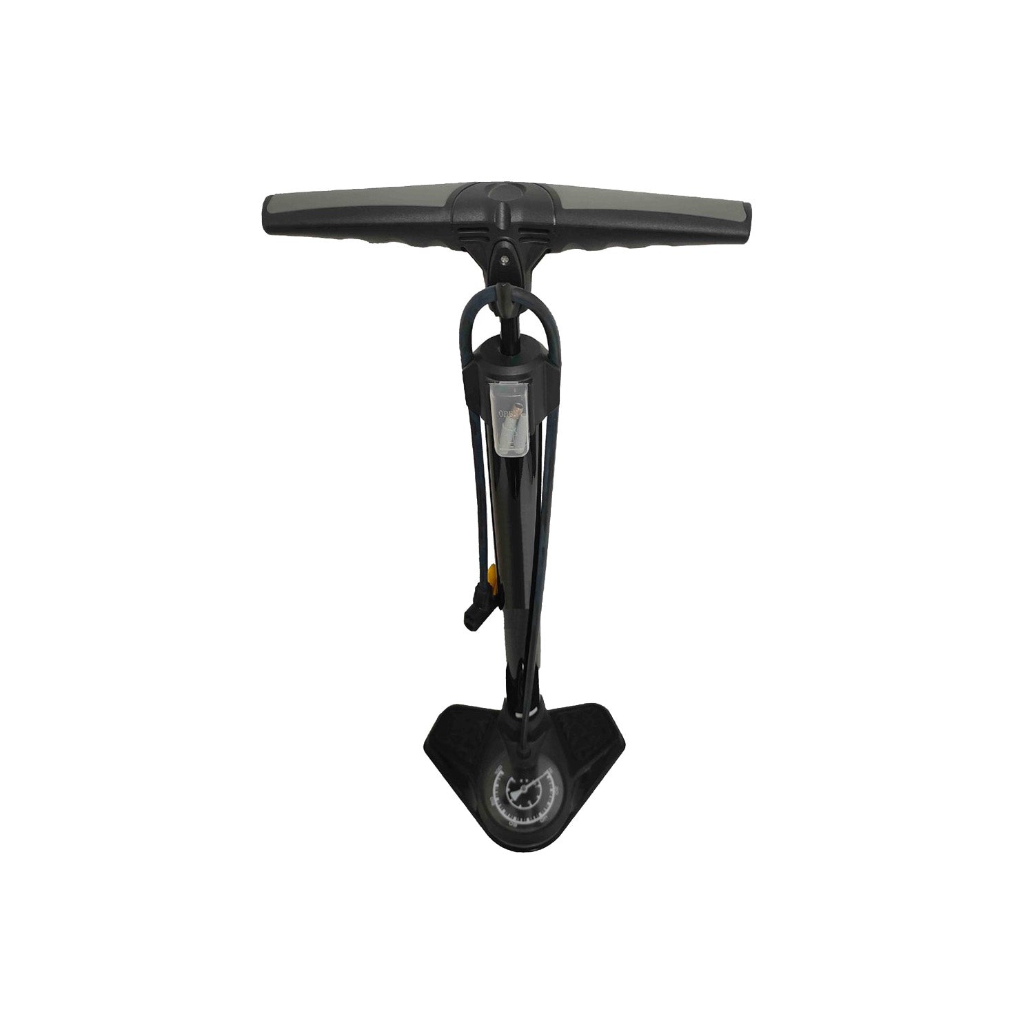 Azur BV Floor Pump Dual Valve High Volume 58psi Black
