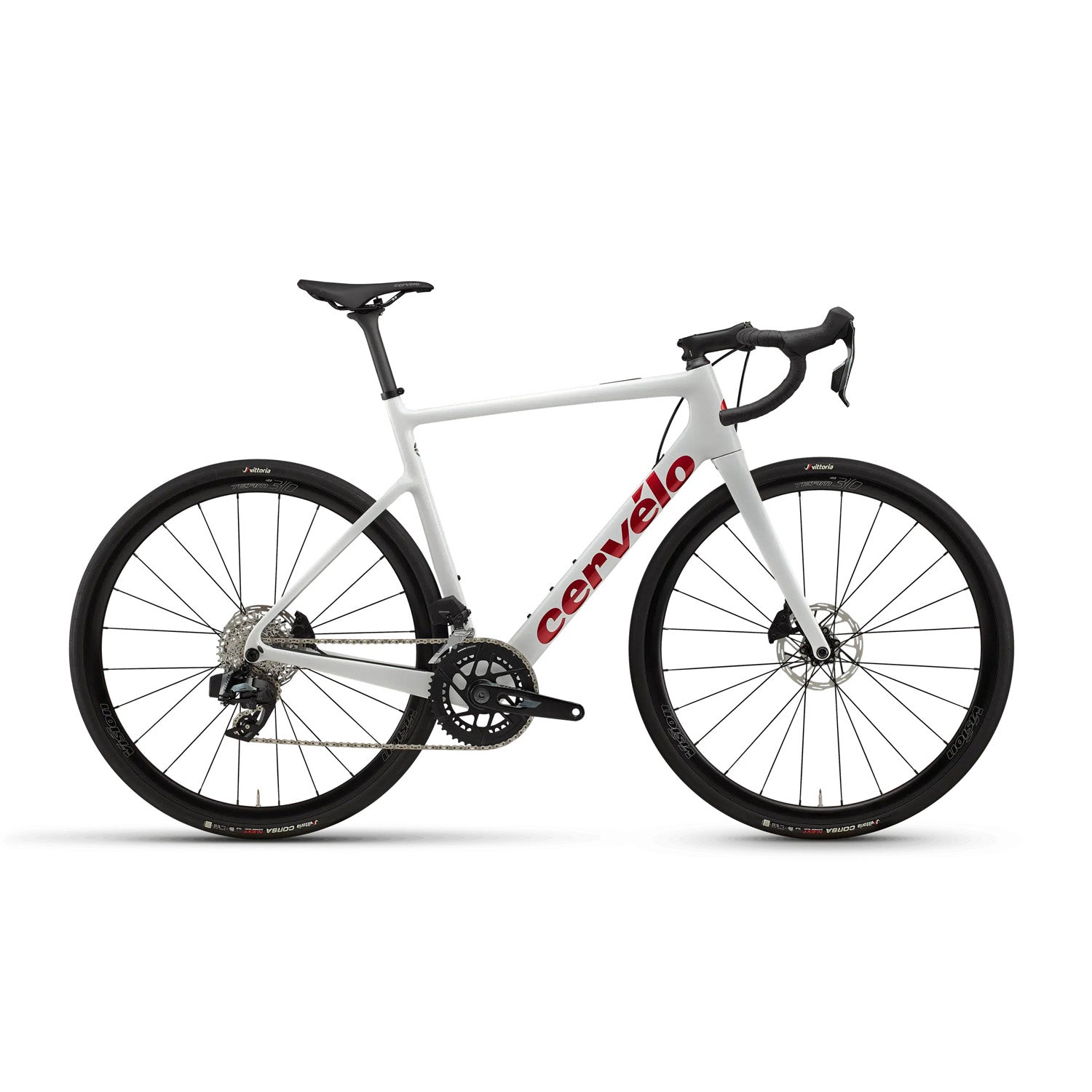 Cervelo Caledonia Rival AXS C26 Vanilla / Cherry - Ultimate Cycles Nowra