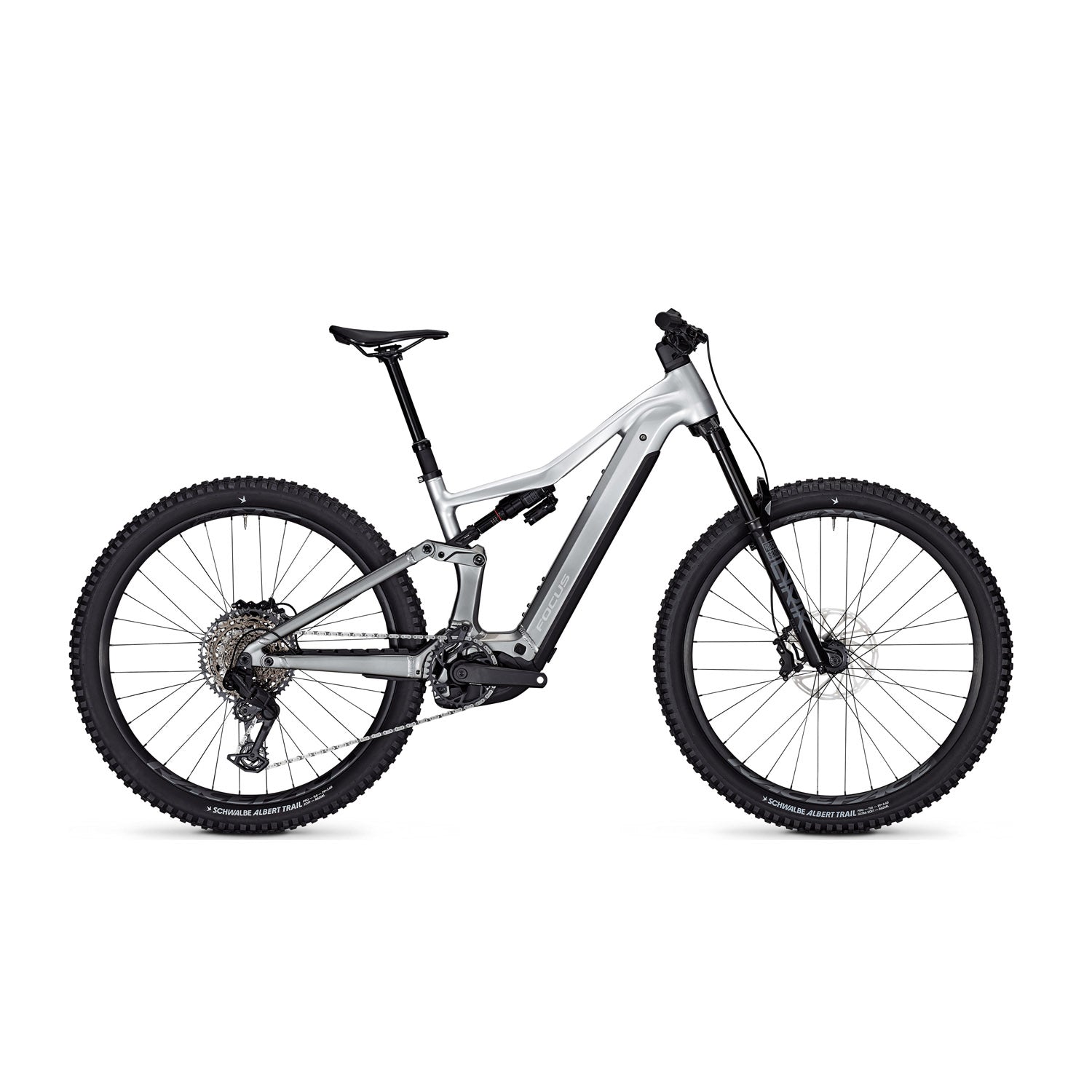 Focus Jam2 6.8 600Wh Nepal Silver / Steel Grey 2026 - Ultimate Cycles Nowra