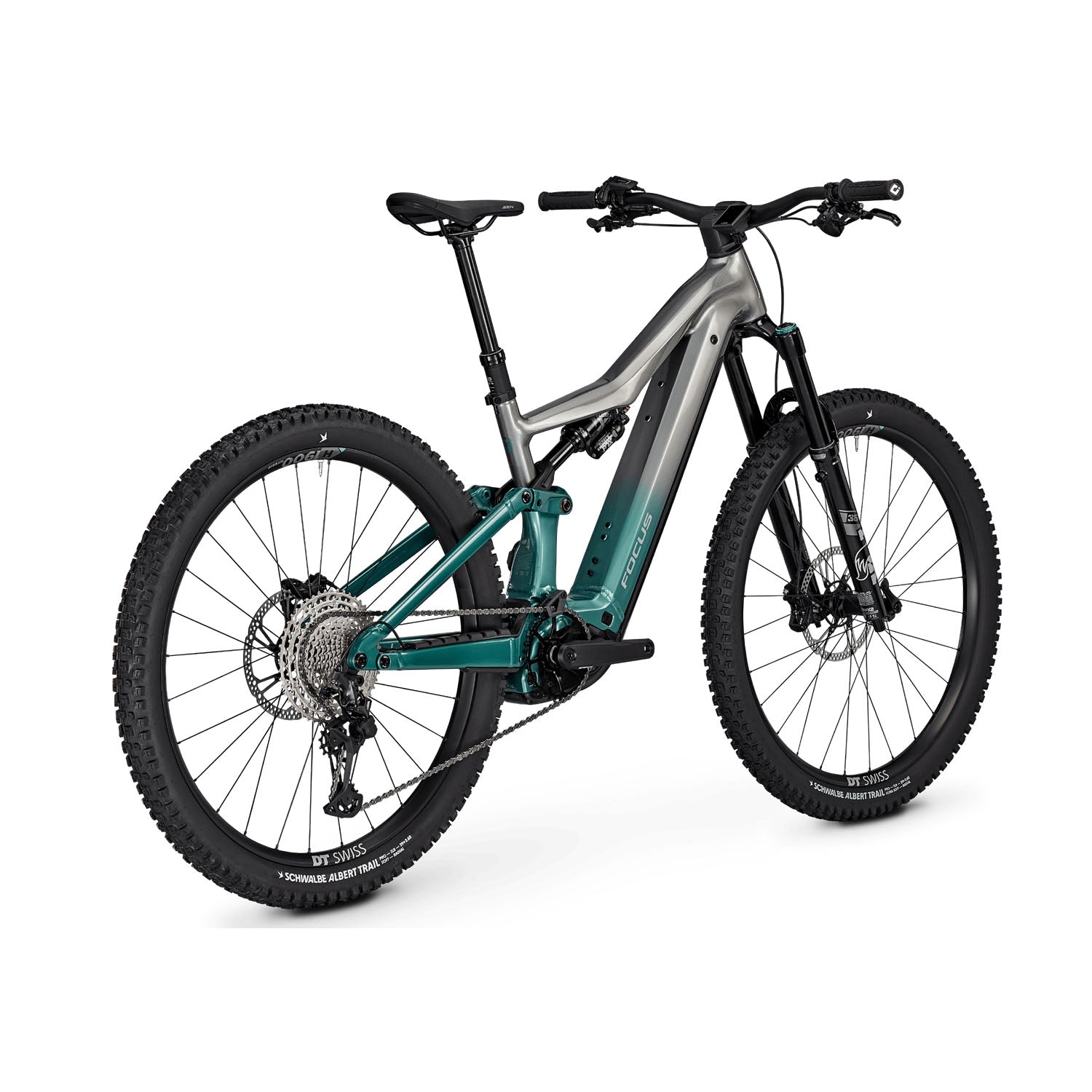 Focus Jam2 6.9 600Wh Nepal Silver / Emerald Green 2026 - Ultimate Cycles Nowra