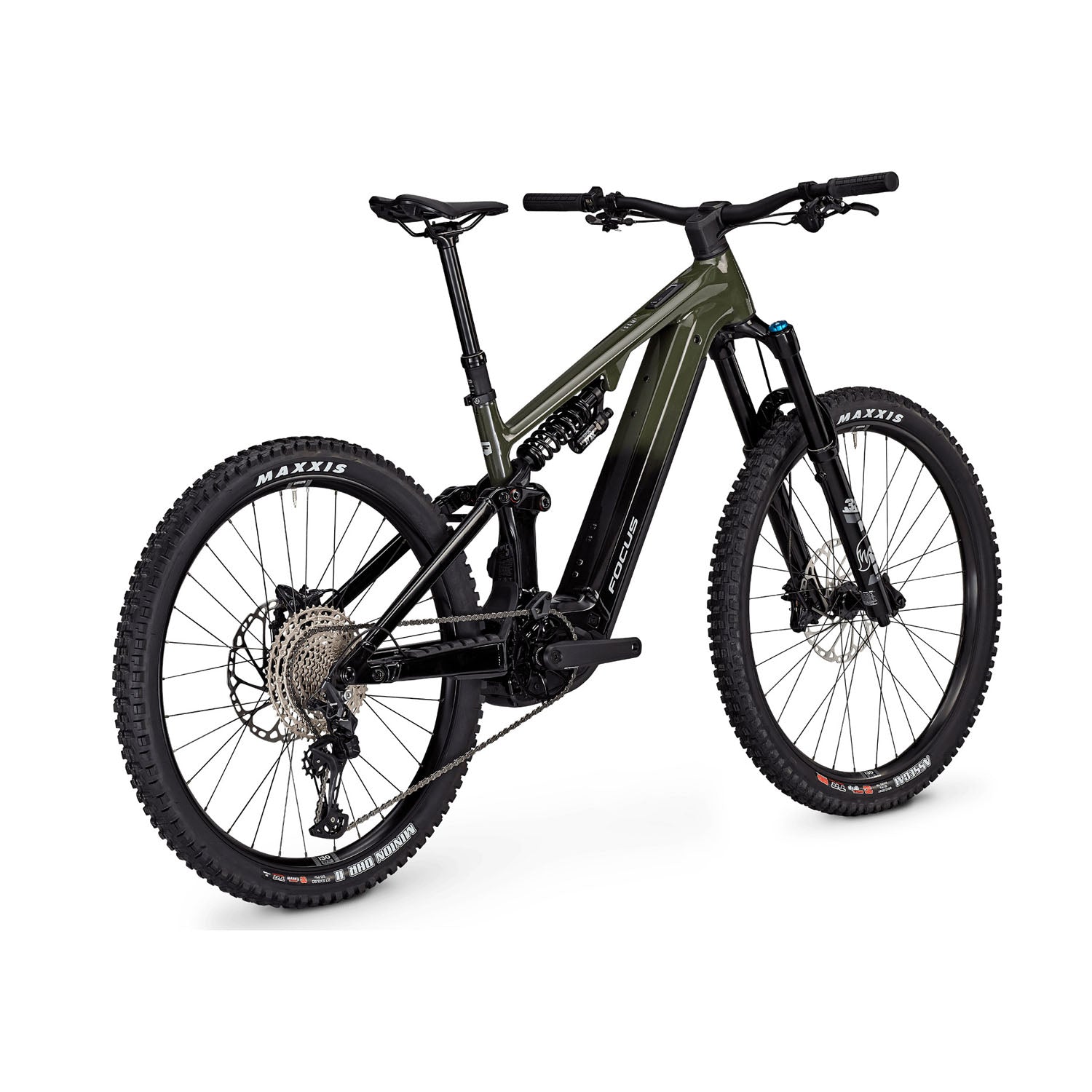 Focus Sam2 6.8 600Wh Urban Green / Magic Black 2026 - Ultimate Cycles Nowra