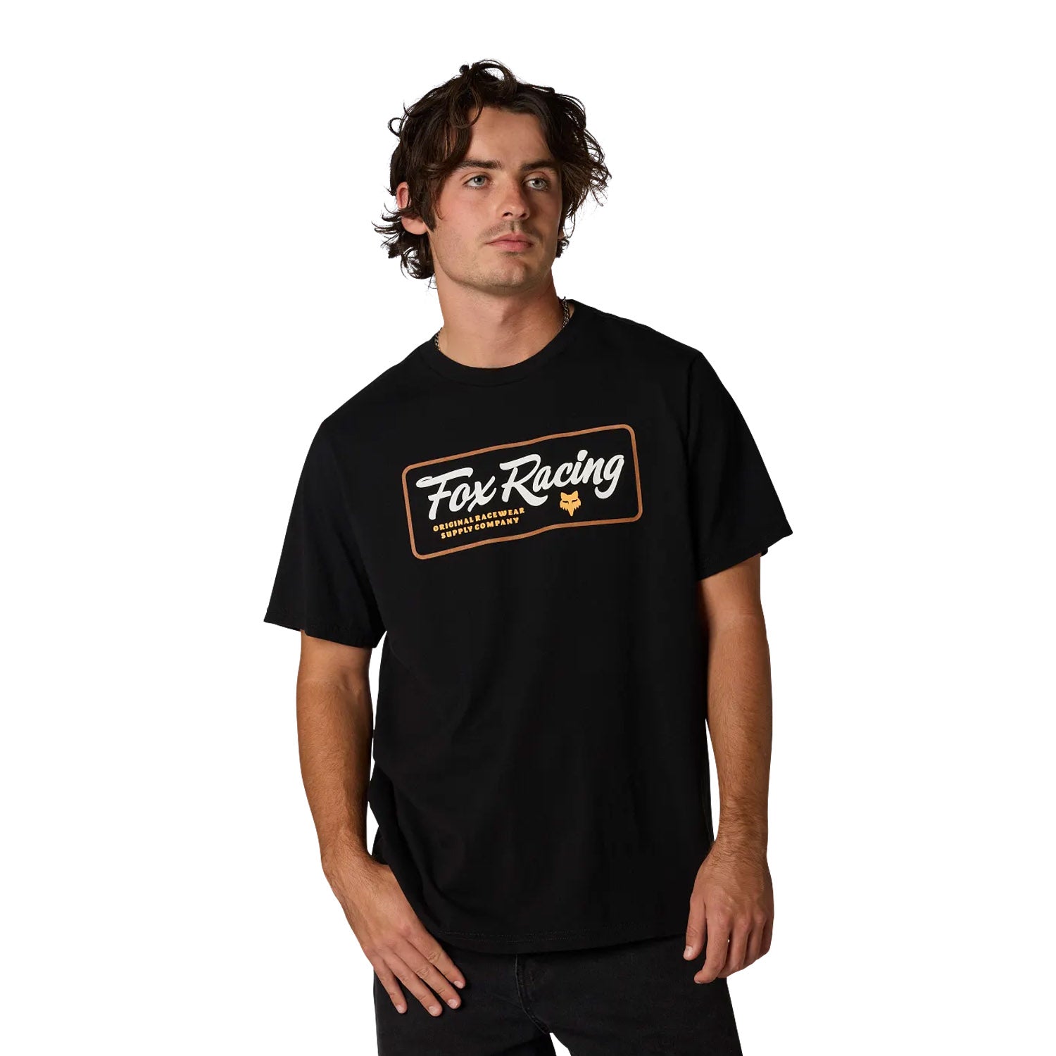 Fox Fuel 195 Original SS Tee Black - Ultimate Cycles Nowra