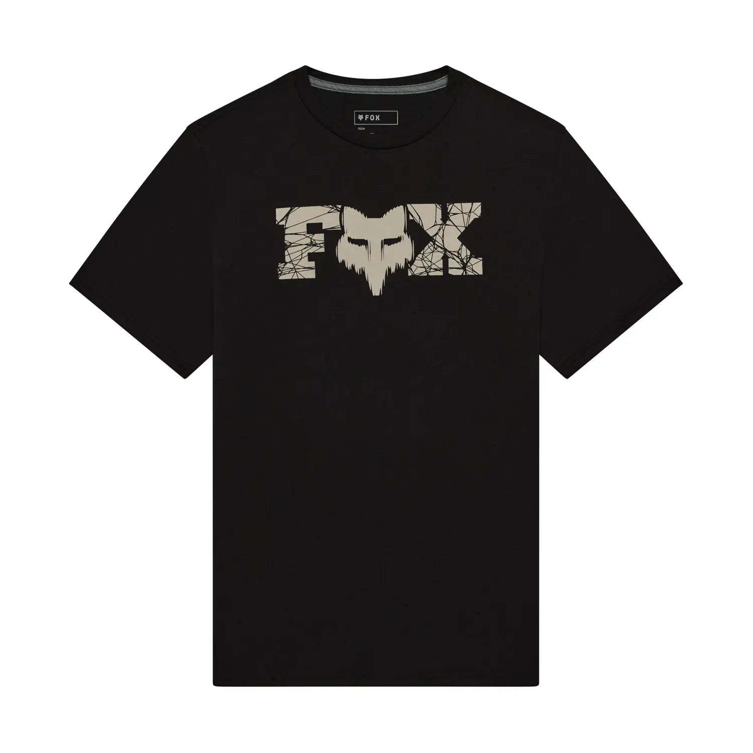 Fox Diffuse Dri-Release SS Tee Black - Ultimate Cycles Nowra