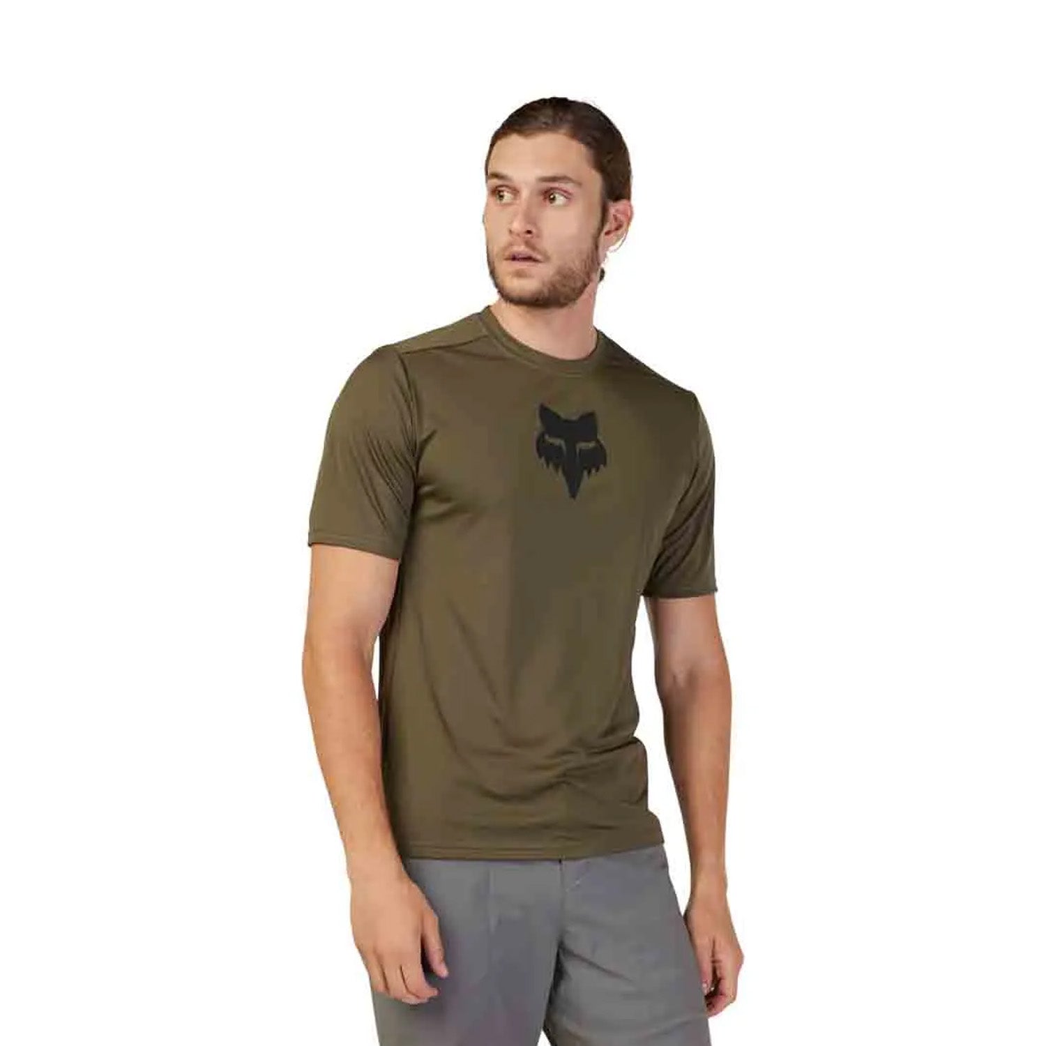 Fox Ranger Ss Jersey Lab Head Olvgrn - Ultimate Cycles Nowra