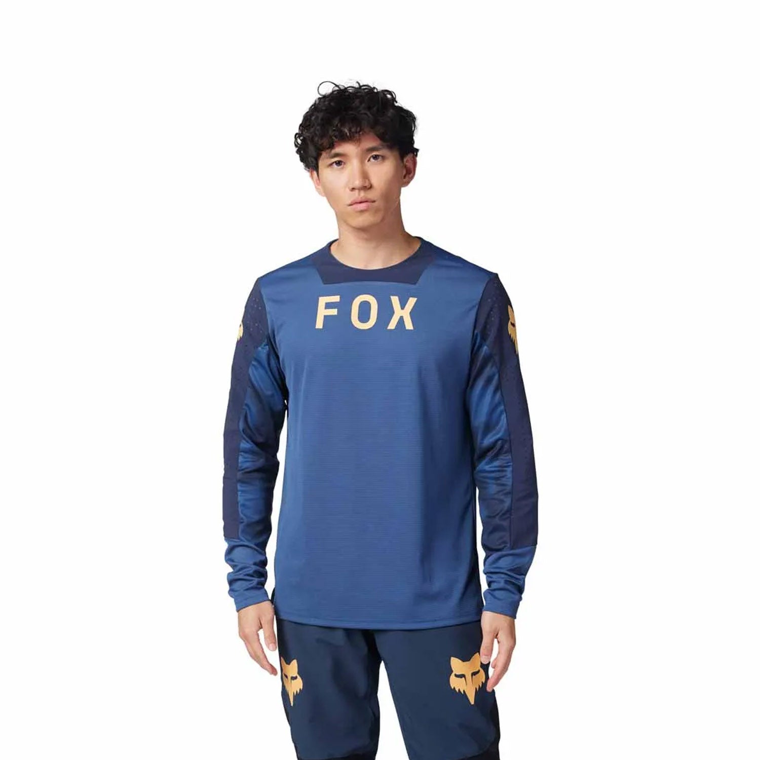 Fox Defend Ls Jersey Race Indigo - Ultimate Cycles Nowra
