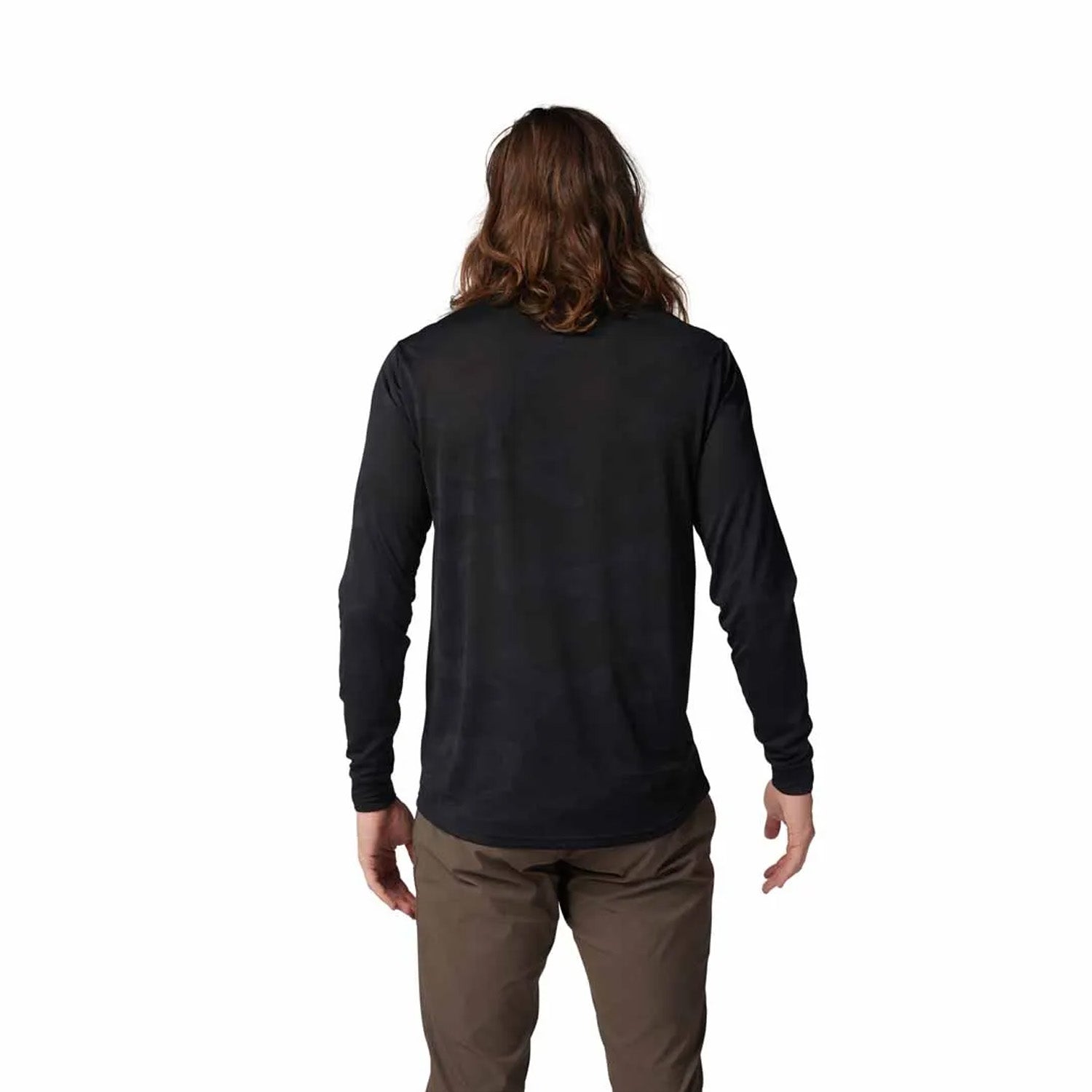 Fox Ranger Tru Dri Ls Jersey Black - Ultimate Cycles Nowra