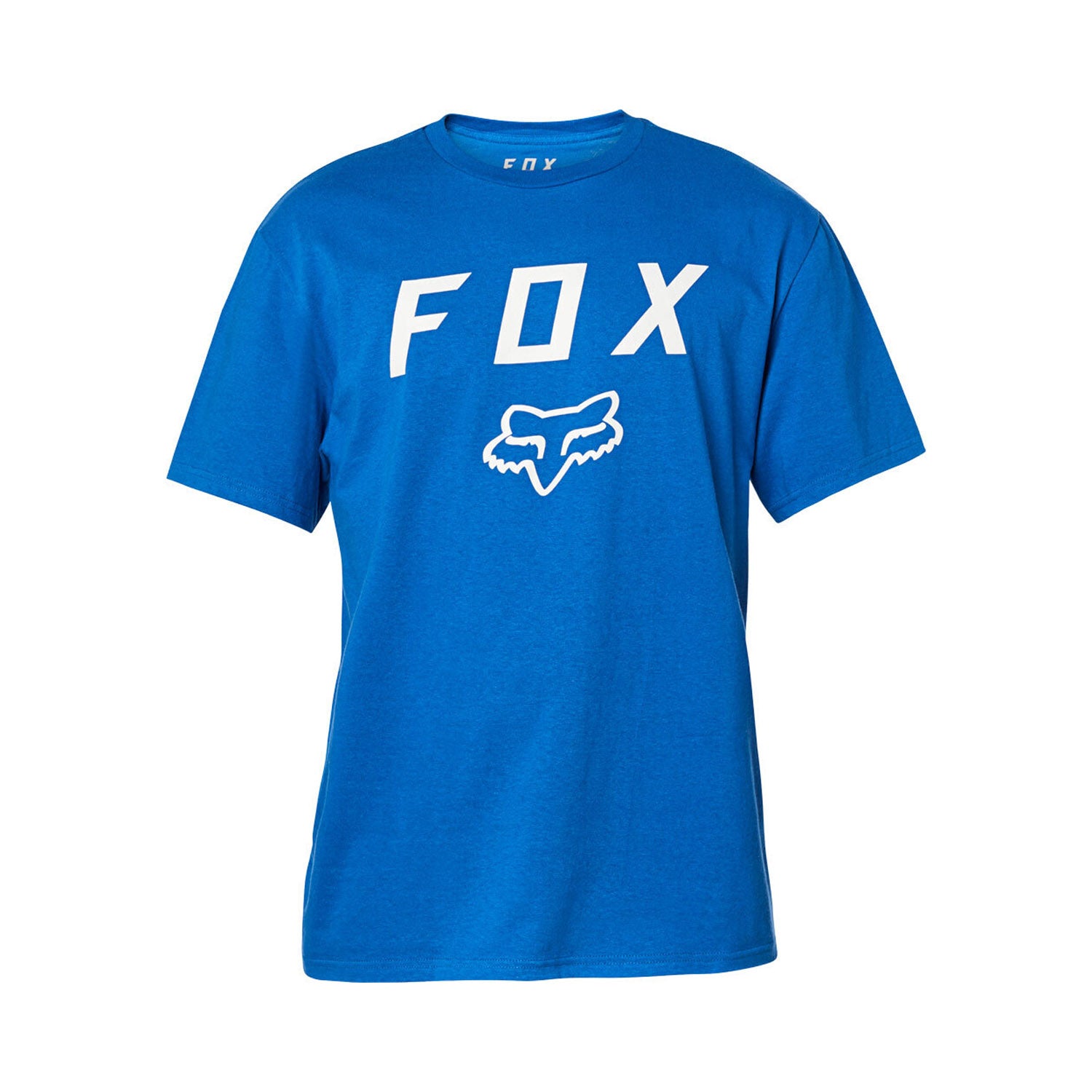 Fox Youth Legacy Moth T-Shirt Royal Blue - Ultimate Cycles Nowra