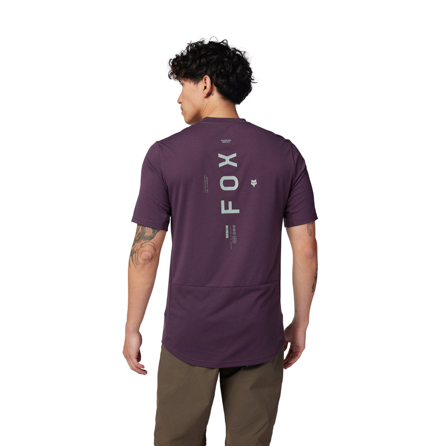 Fox Ranger Dr Ss Jersey Graphic 1 Drkpur - Ultimate Cycles Nowra