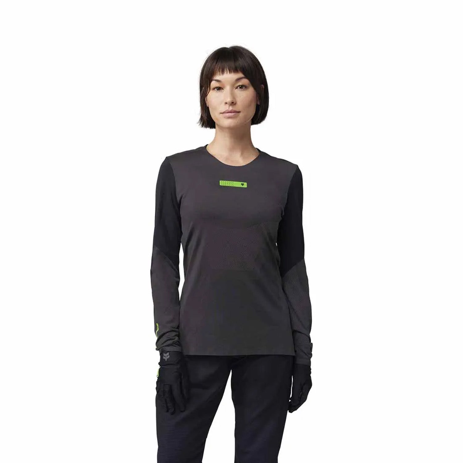 Fox Wmn Rawtec Jsy Black - Ultimate Cycles Nowra