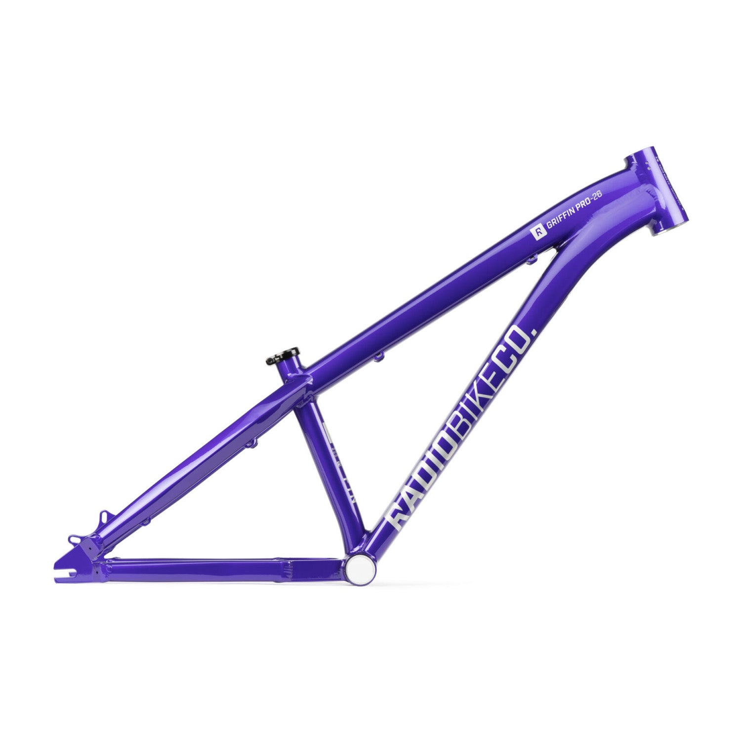 Radio Griffin Pro 26" Dirtjump Frame Purple - Ultimate Cycles Nowra