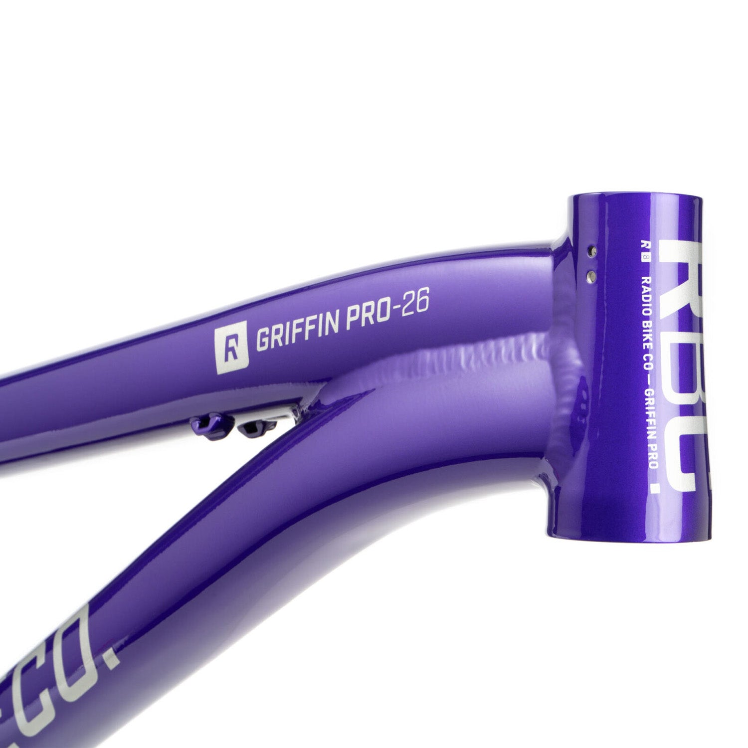 Radio Griffin Pro 26" Dirtjump Frame Purple - Ultimate Cycles Nowra