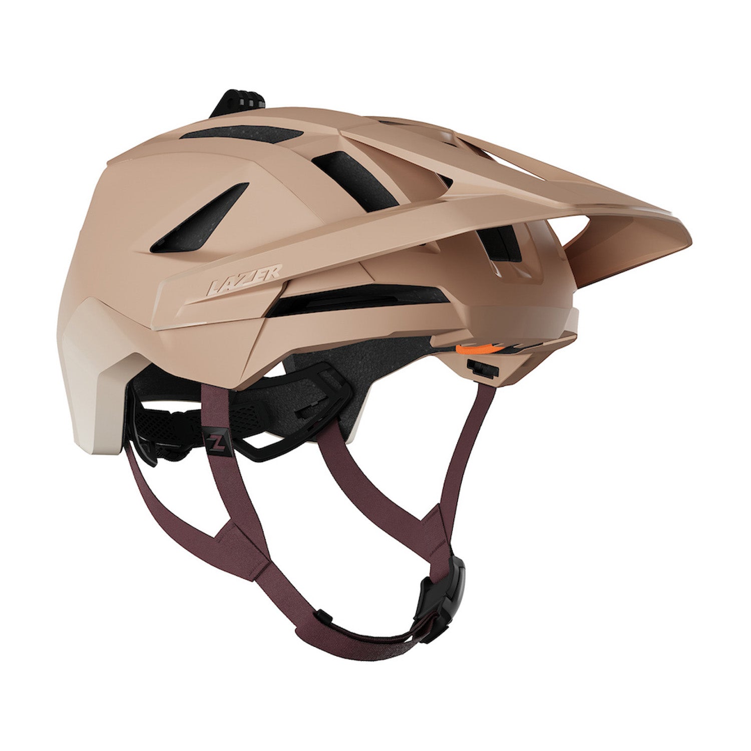 Lazer Impala Helmet KinetiCore Matte Coral Peach - Ultimate Cycles Nowra