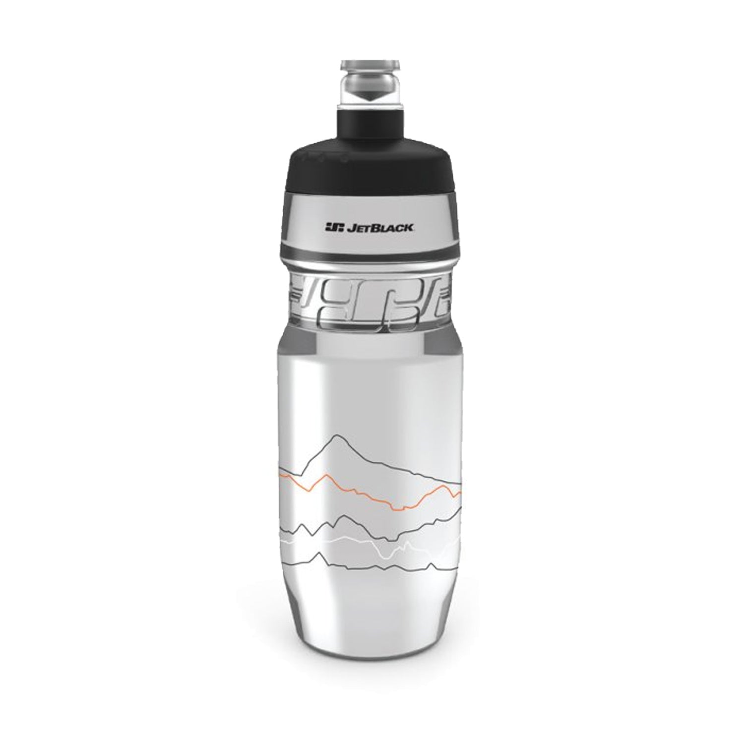 JetBlack Tubeless Icon Bottle 710ml Clear - Ultimate Cycles Nowra