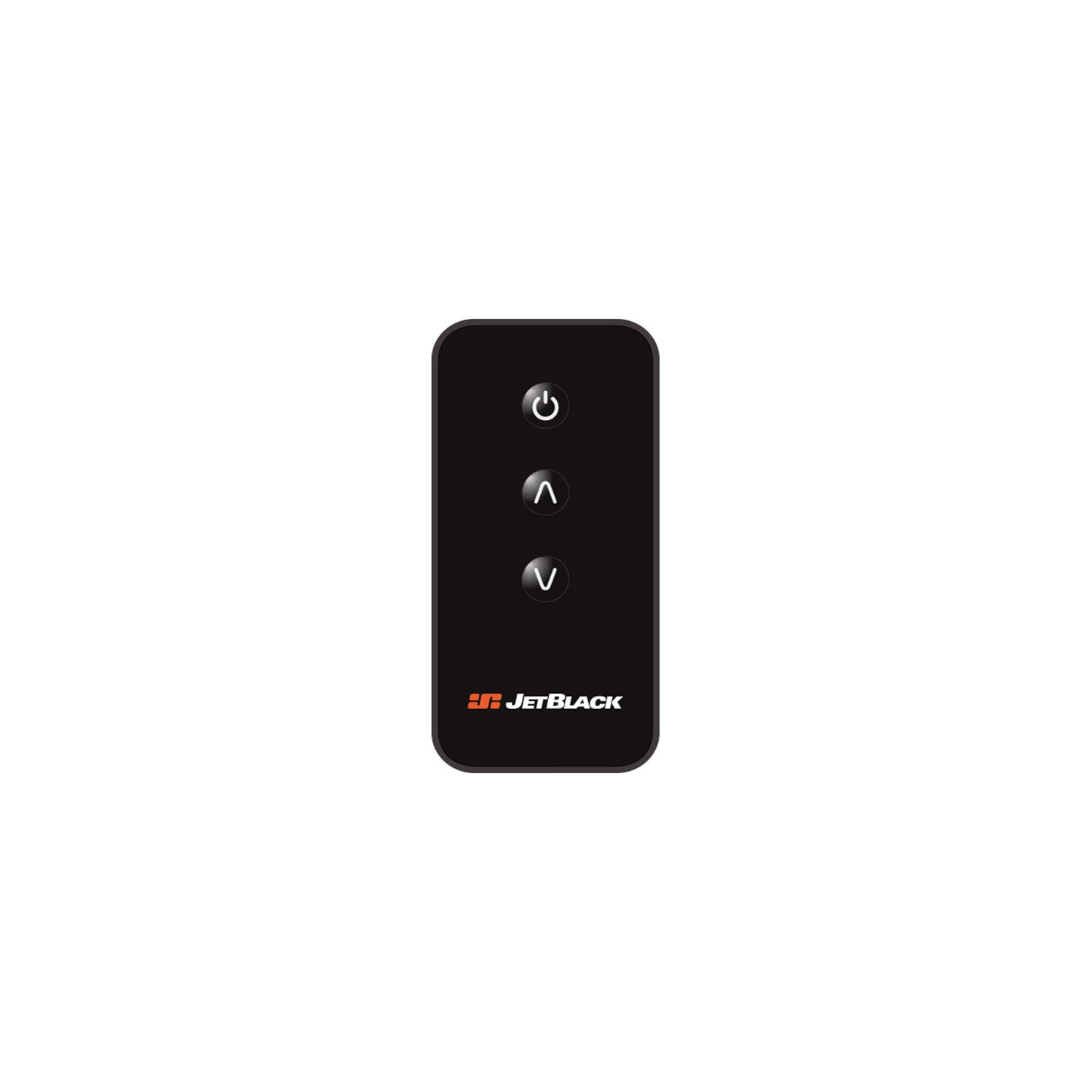 JetBlack Trainer Fan 4 Speed + Remote Black