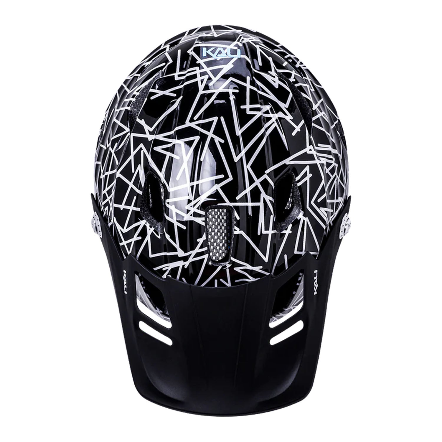 Kali Maya Full Face Kids Helmet 50 - 54cm Segment Mono - Ultimate Cycles Nowra