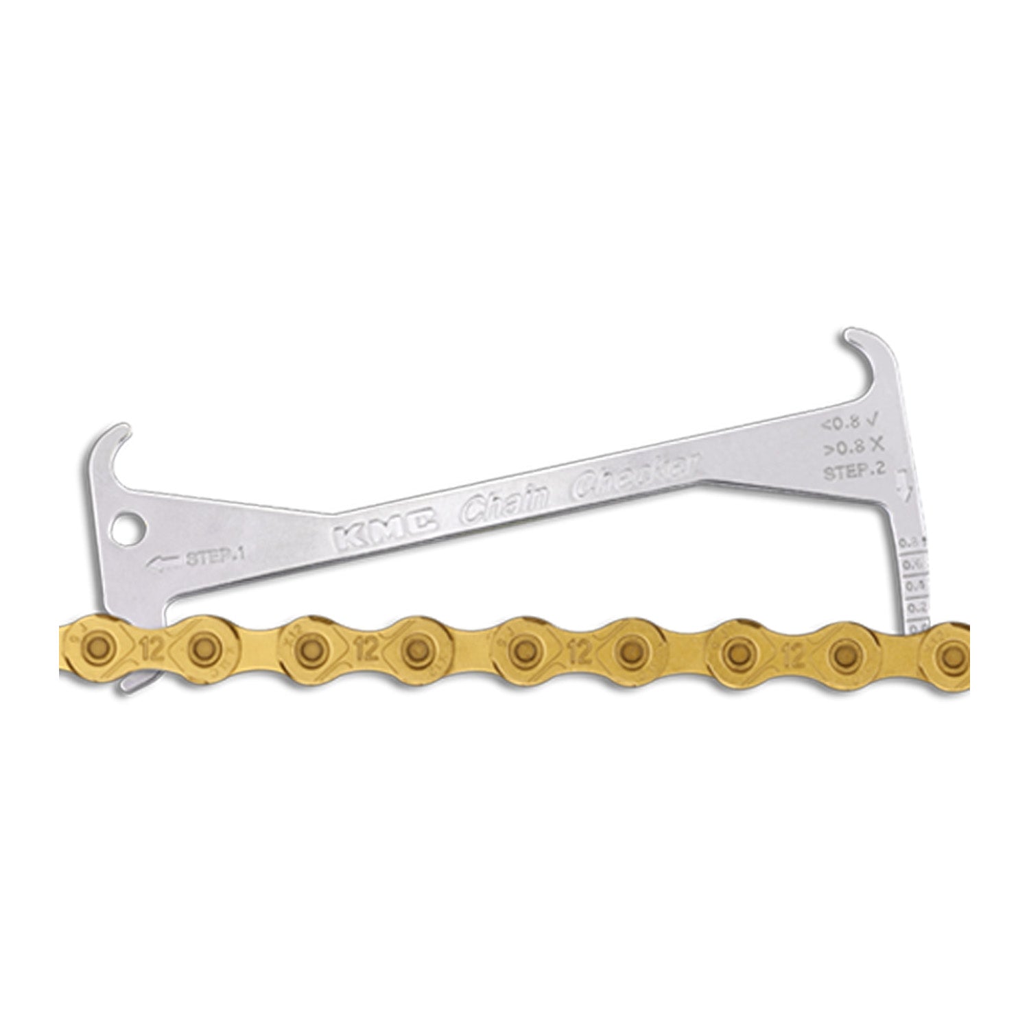KMC Chain Checker 1 Piece Steel - Ultimate Cycles Nowra