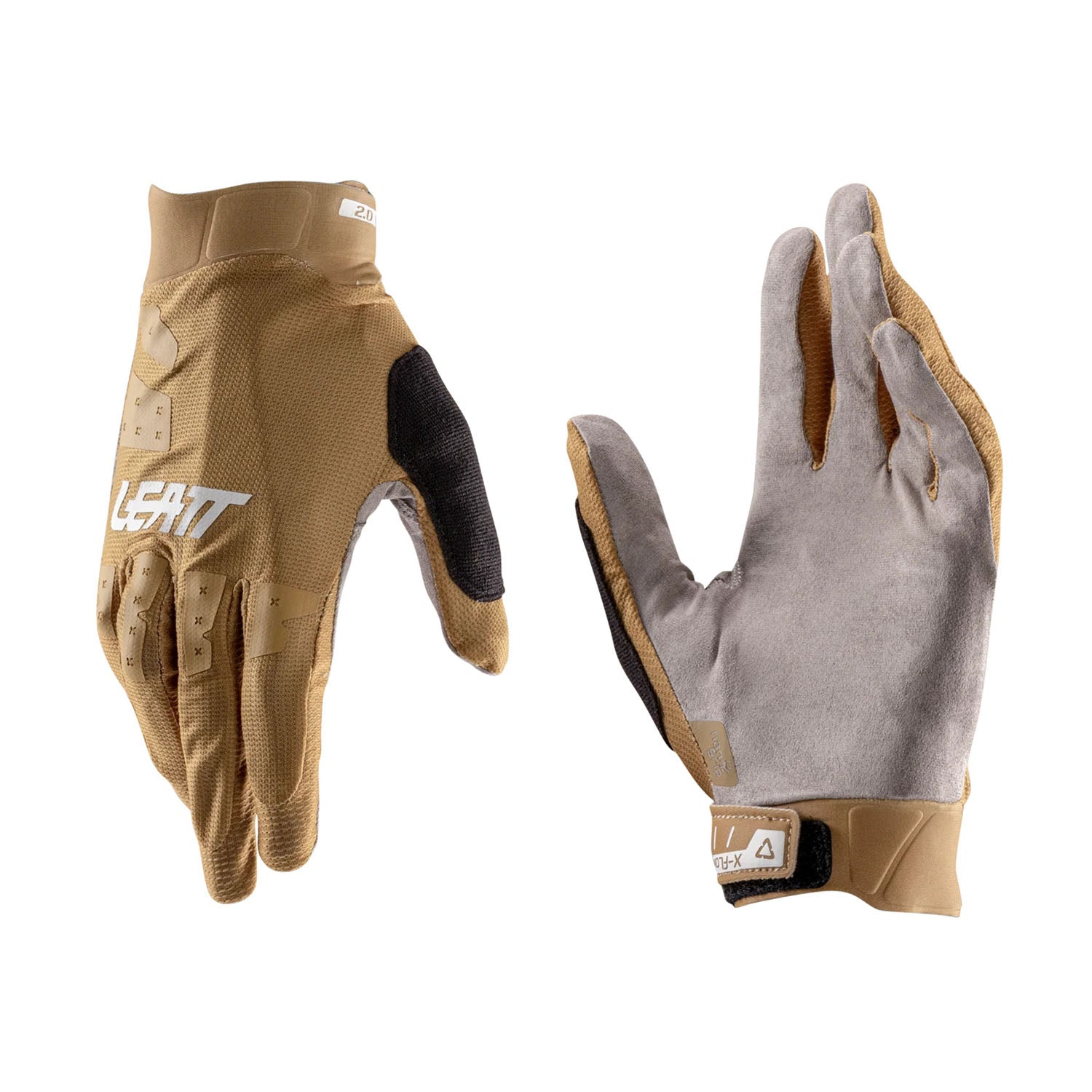 Leatt MTB Gloves 2.0 X-Flow Brass Brown - Ultimate Cycles Nowra